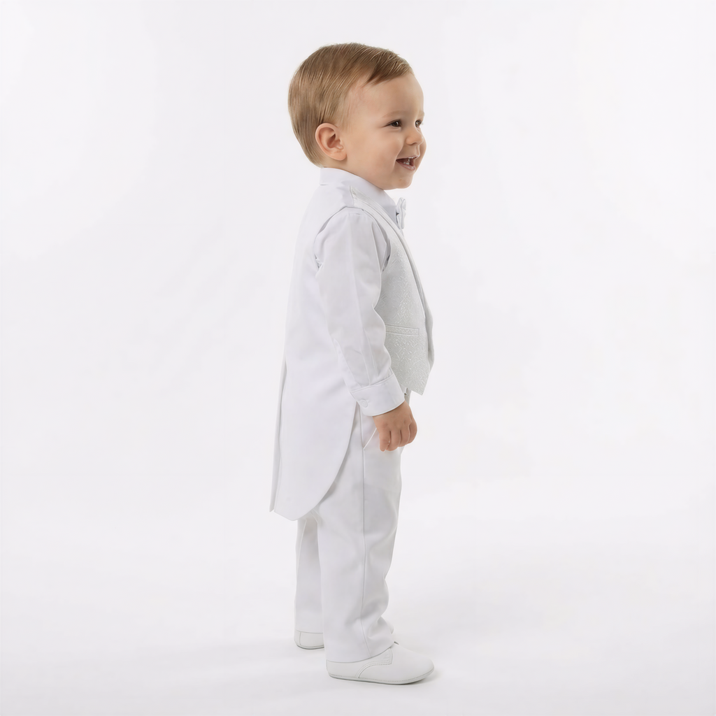 Archie's Penguin Tail Vest Set